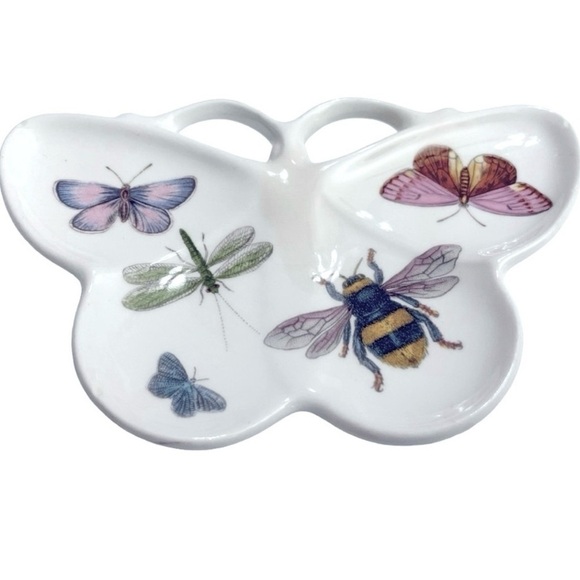 Portmeirion BOTANIC
GARDEN BUTTERFLIES & APPLE TEA
POT Spoon Rest/Holder - Picture 2 of 16